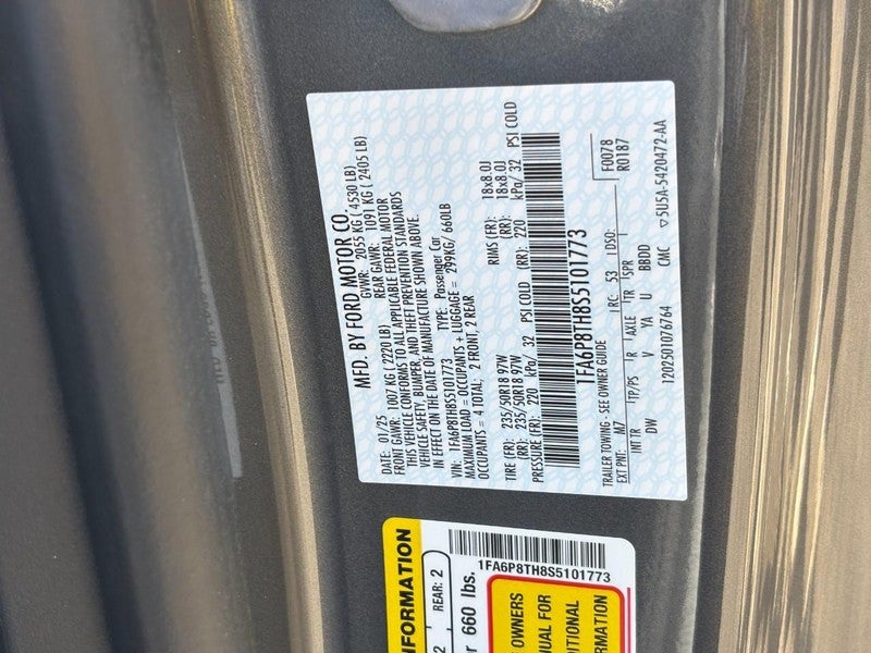 2025 Ford Mustang EcoBoost Fastback