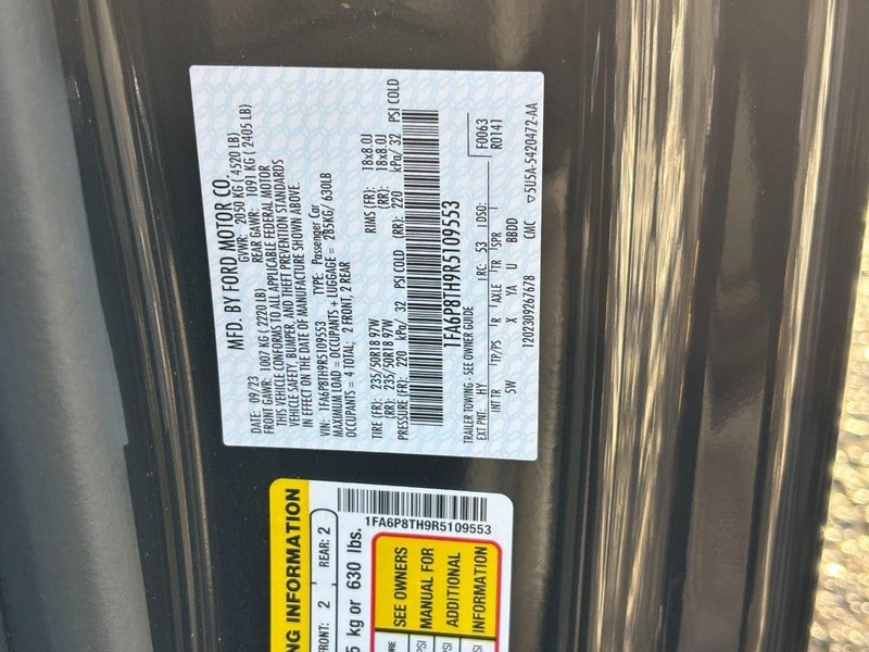 2024 Ford Mustang EcoBoost Fastback