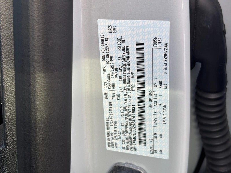 2025 Ford Escape Platinum FWD