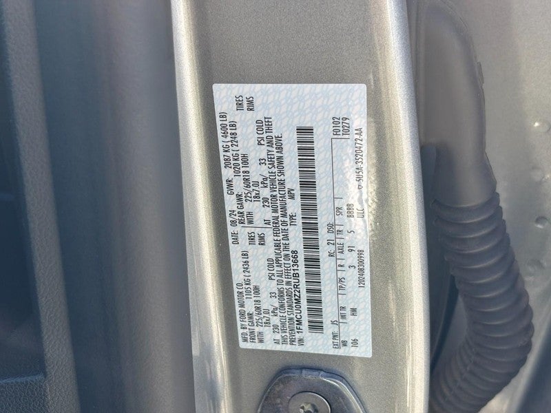 2024 Ford Escape ST-Line FWD