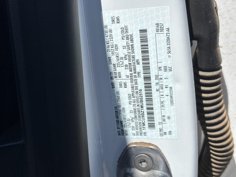 2021 Ford Escape SE Hybrid AWD