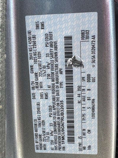 2024 Ford Escape Active AWD