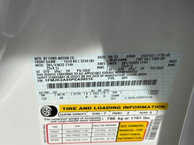 2023 Ford Expedition Max Limited 4x4