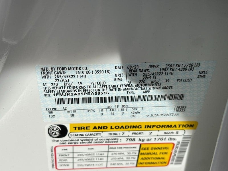 2023 Ford Expedition Max Limited 4x4