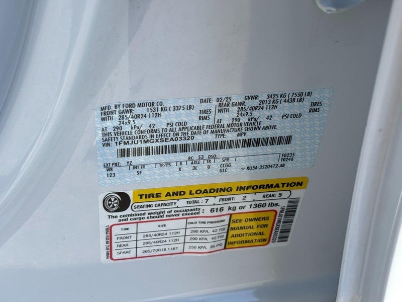 2025 Ford Expedition Platinum 4x4