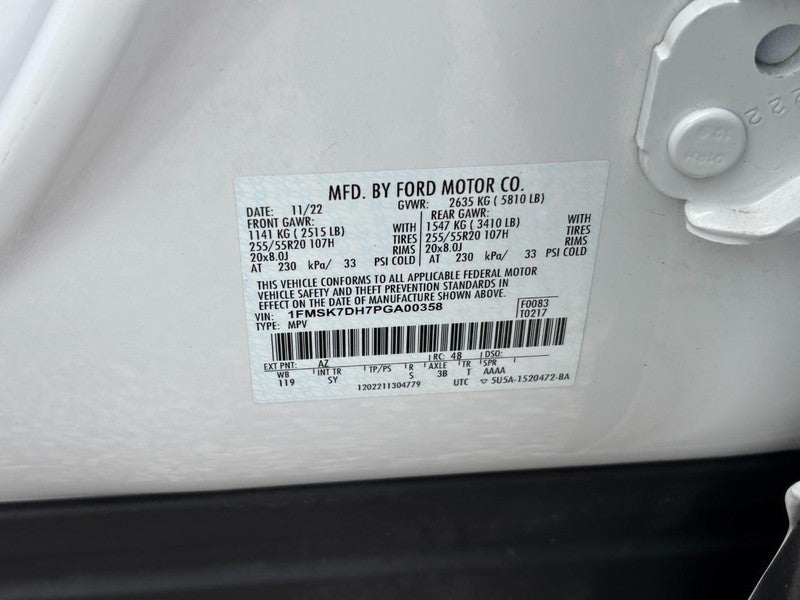 2023 Ford Explorer XLT RWD