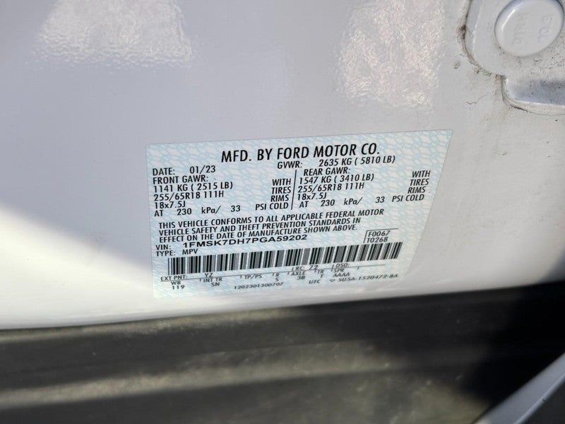 2023 Ford Explorer XLT RWD