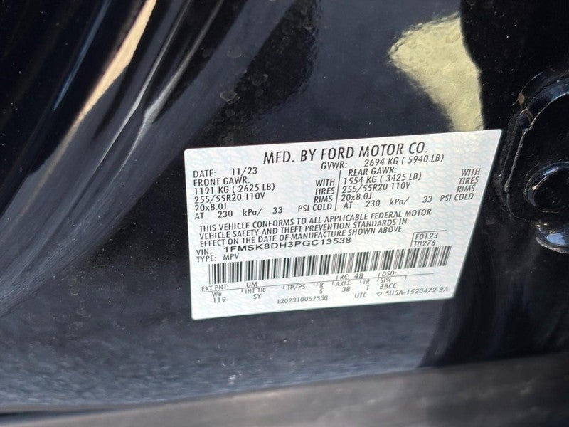 2023 Ford Explorer XLT 4WD