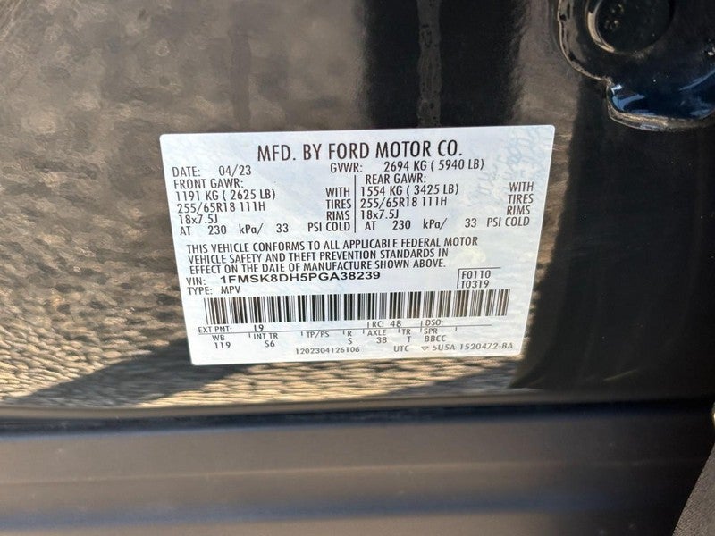 2023 Ford Explorer XLT 4WD