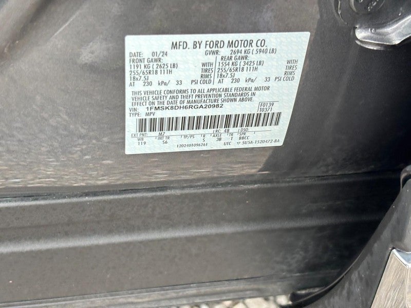 2024 Ford Explorer XLT 4WD