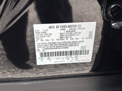 2023 Ford Explorer XLT 4WD