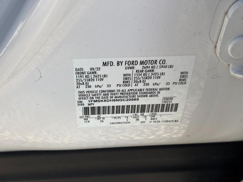 2022 Ford Explorer XLT 4WD