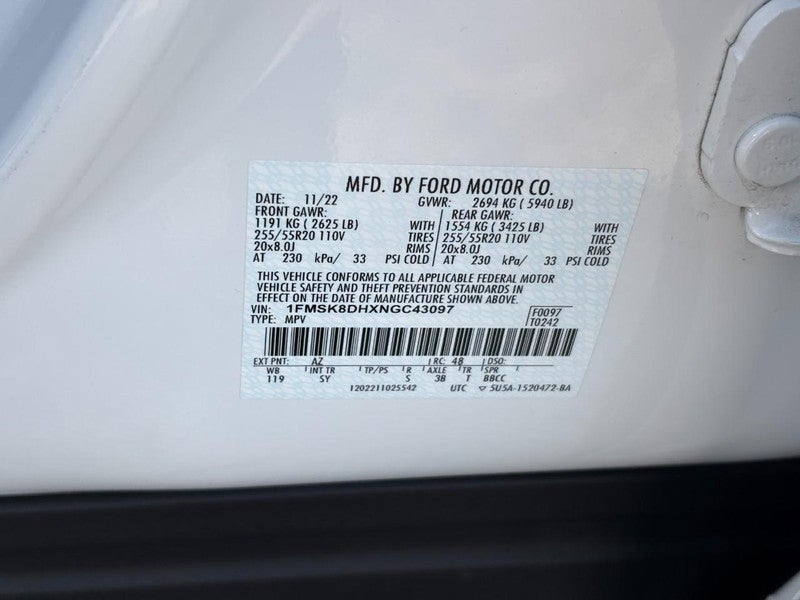 2022 Ford Explorer XLT 4WD