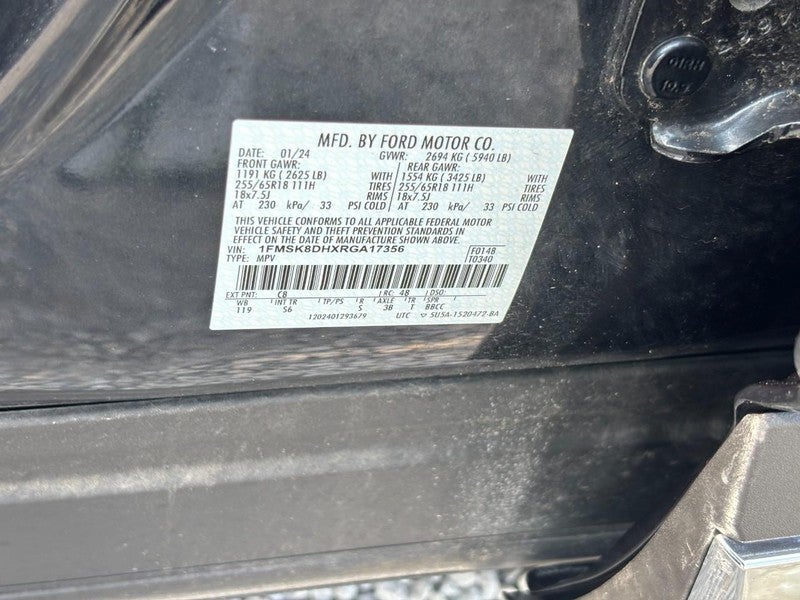2024 Ford Explorer XLT 4WD