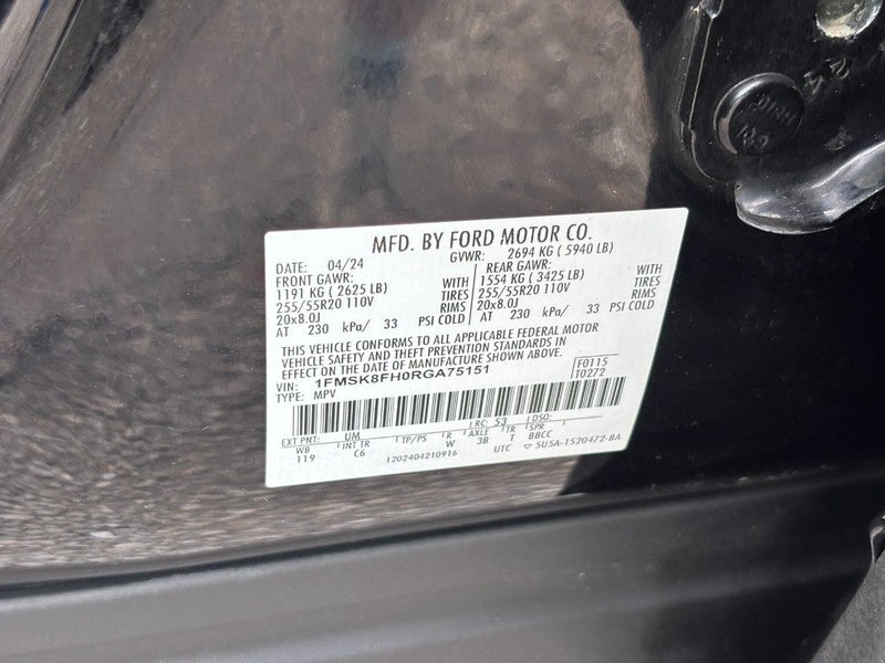 2024 Ford Explorer Limited 4WD