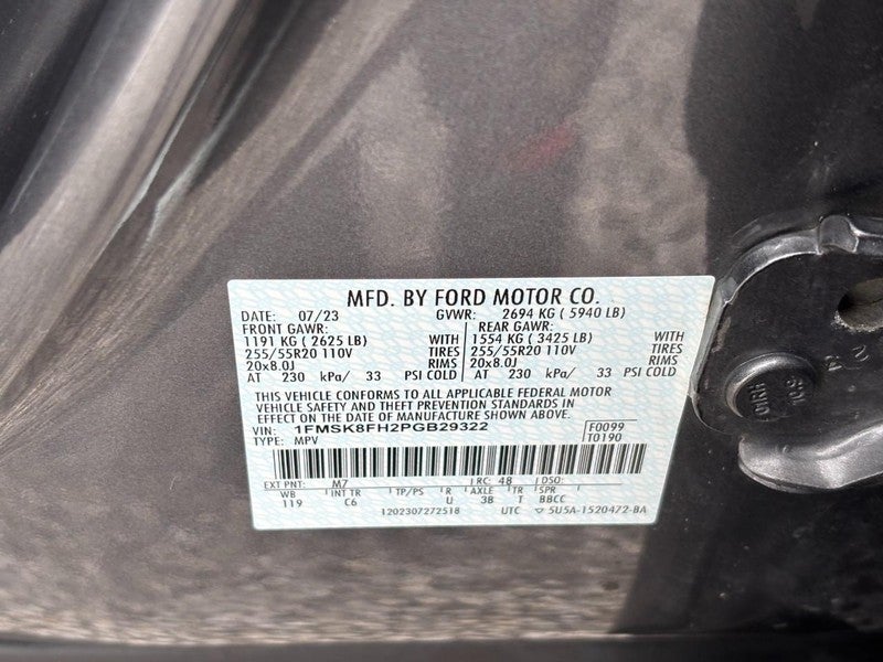 2023 Ford Explorer Limited 4WD