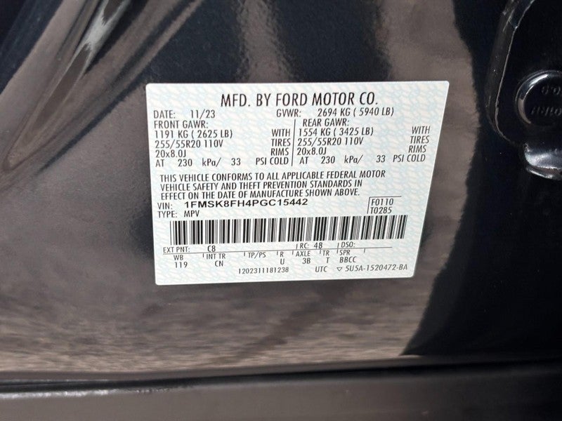 2023 Ford Explorer Limited 4WD