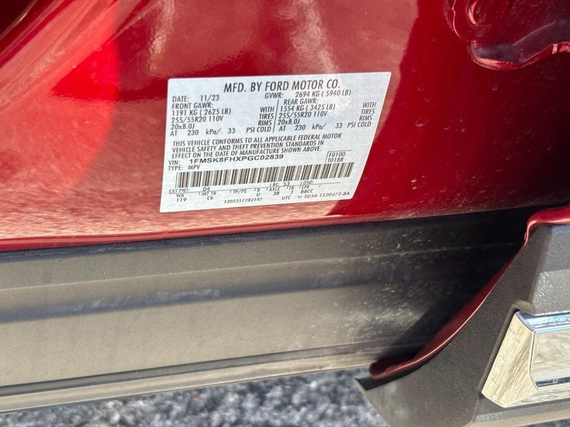 2023 Ford Explorer Limited 4WD