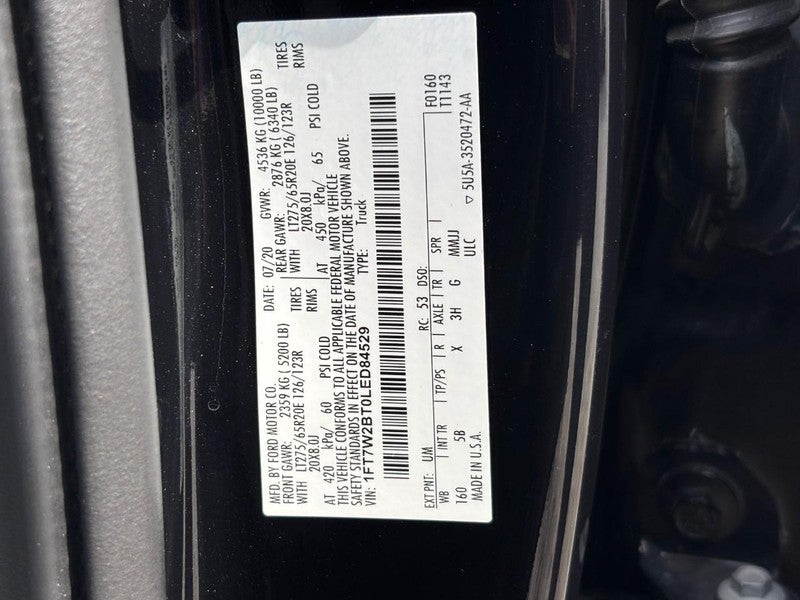 2020 Ford Super Duty F-250 SRW LARIAT 4WD Crew Cab 6.75' Box