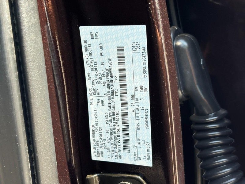 2020 Ford F-150 XLT 4WD SuperCrew 5.5' Box