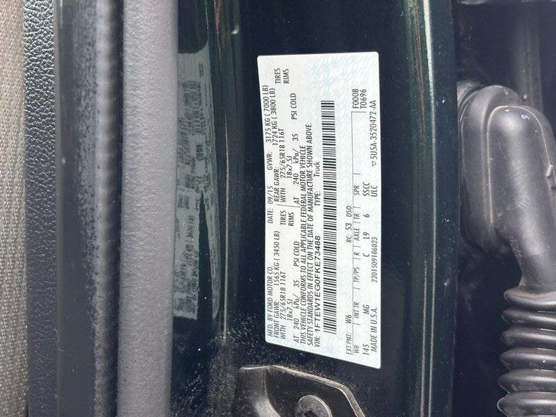 2015 Ford F-150 4WD SuperCrew 145" XLT