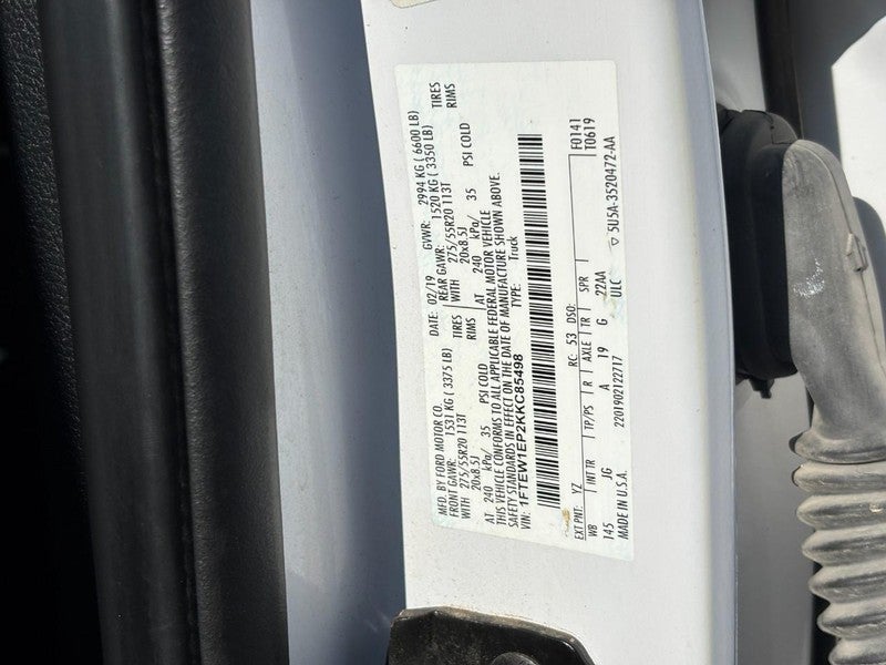 2019 Ford F-150 4WD STX SuperCrew