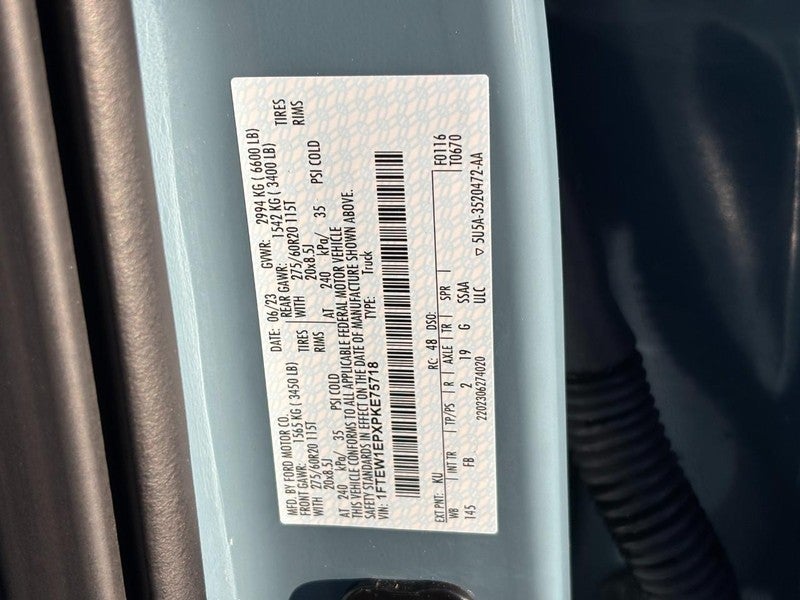 2023 Ford F-150 XLT 4WD SuperCrew 5.5' Box