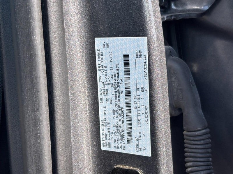 2022 Ford F-150 XLT 4WD SuperCrew 5.5' Box