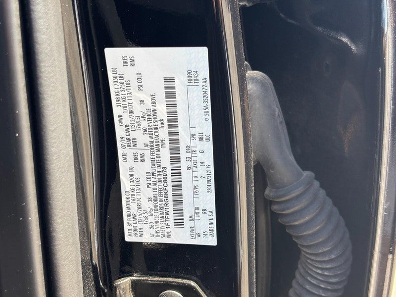 2019 Ford F-150 Raptor 4WD SuperCrew 5.5' Box