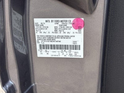 2014 Ford F-150 4WD SuperCab 145" Lariat