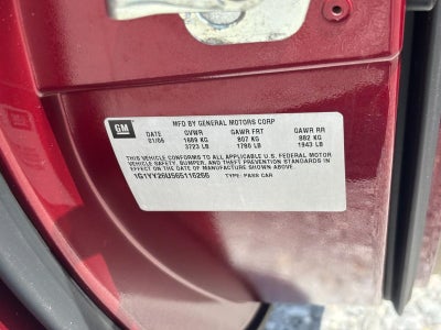 2006 Chevrolet Corvette 2dr Cpe