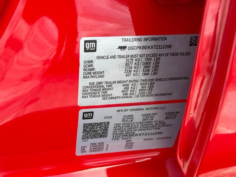 2026 Chevrolet Silverado 1500 4WD Crew Cab 147" Custom