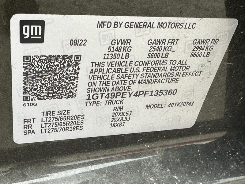 2023 GMC Sierra 2500HD 4WD Crew Cab 159" AT4