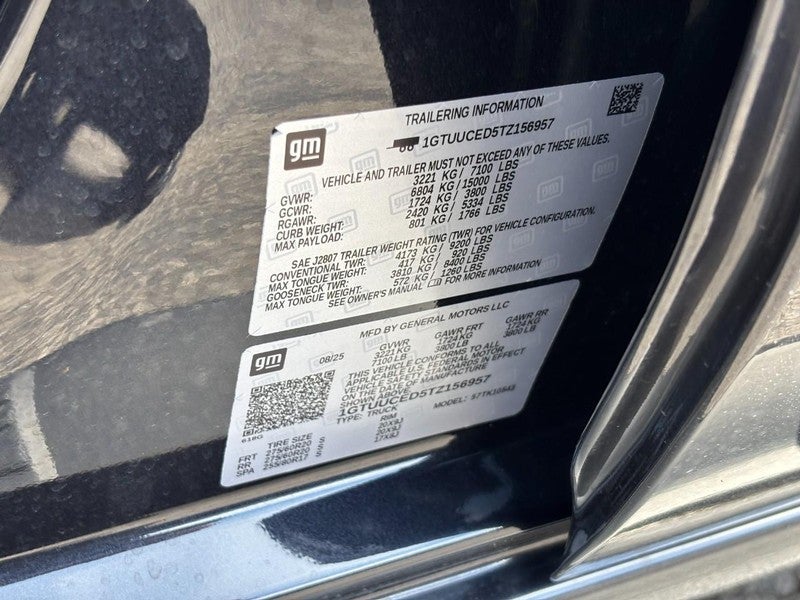 2026 GMC Sierra 1500 4WD Crew Cab 147" Elevation w/3SB