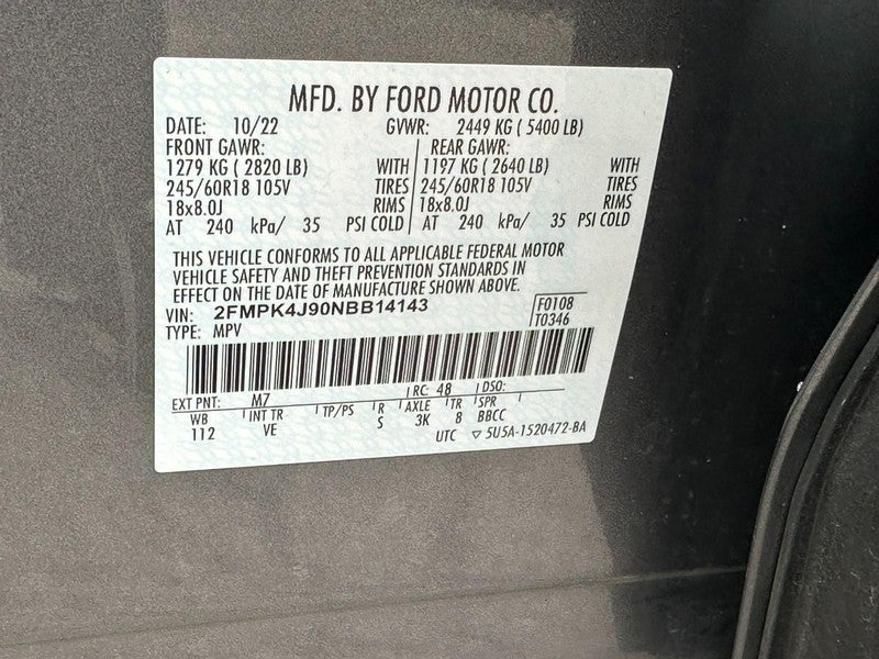 2022 Ford Edge SEL AWD