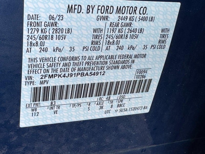 2023 Ford Edge SEL AWD