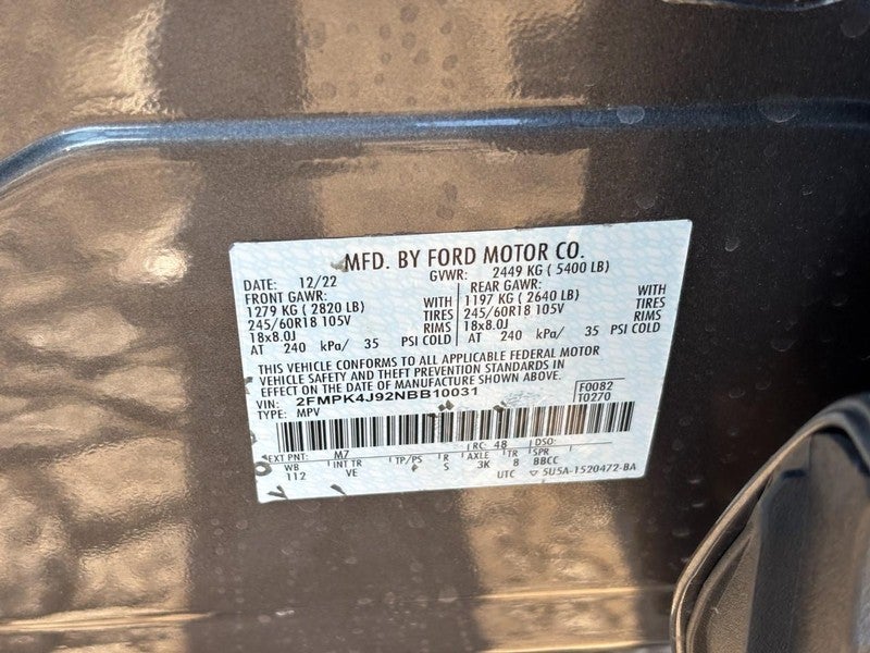 2022 Ford Edge SEL AWD