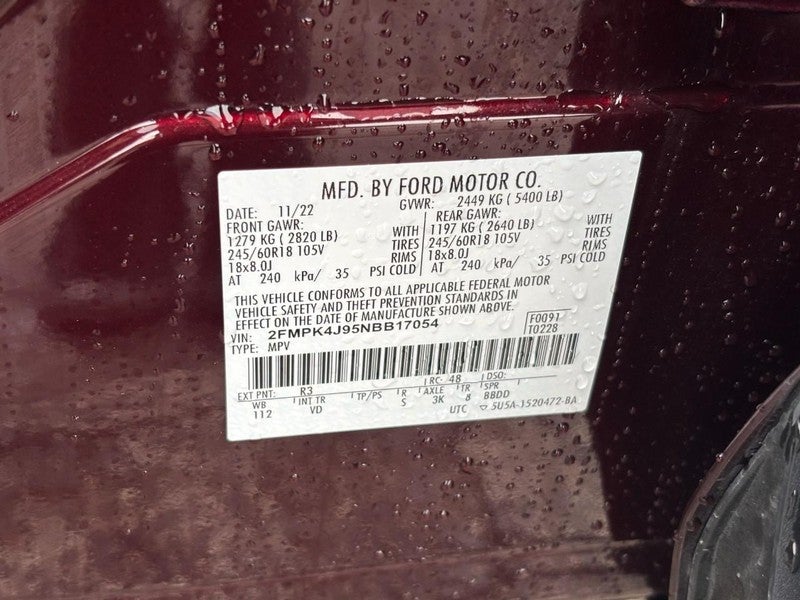 2022 Ford Edge SEL AWD