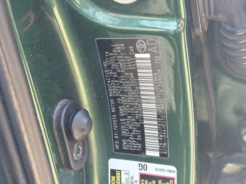 2015 Toyota Corolla 4dr Sdn CVT LE (Natl)