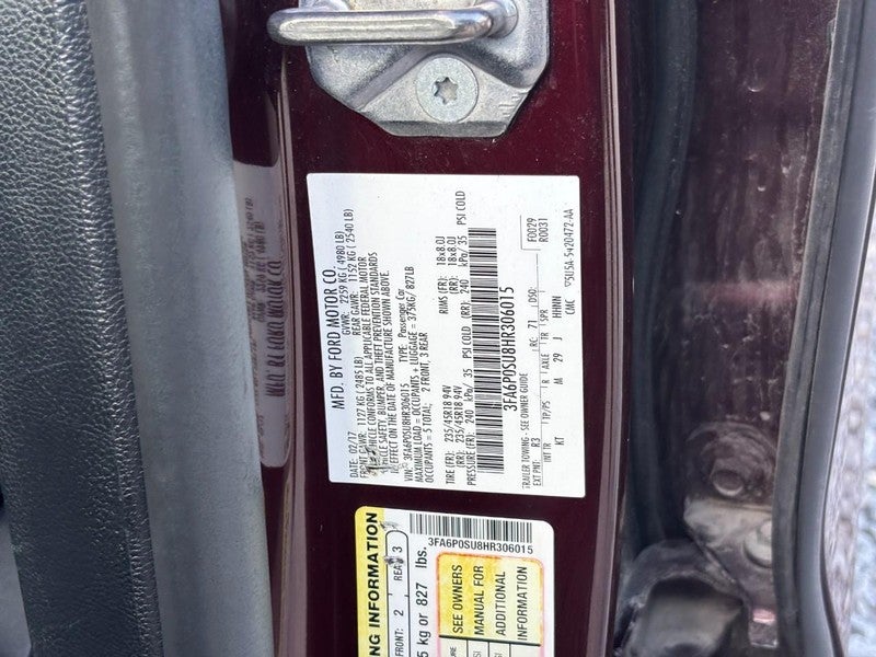 2017 Ford Fusion Energi Titanium FWD