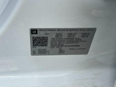 2018 Chevrolet Silverado 1500 4WD Crew Cab 143.5" LTZ w/2LZ