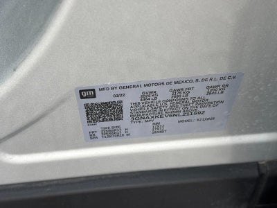 2022 Chevrolet Equinox FWD 4dr LT w/1LT