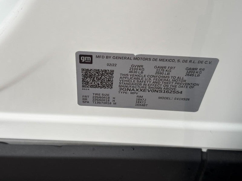 2022 Chevrolet Equinox AWD 4dr Premier