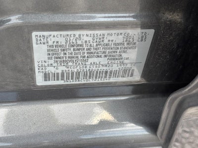 2020 Nissan Sentra SV CVT
