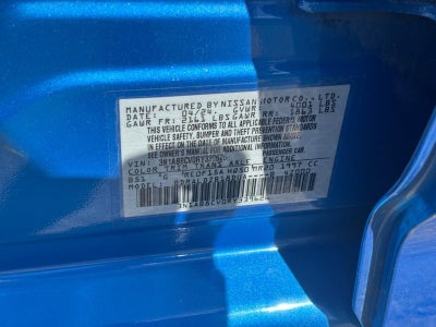 2024 Nissan Sentra SV CVT
