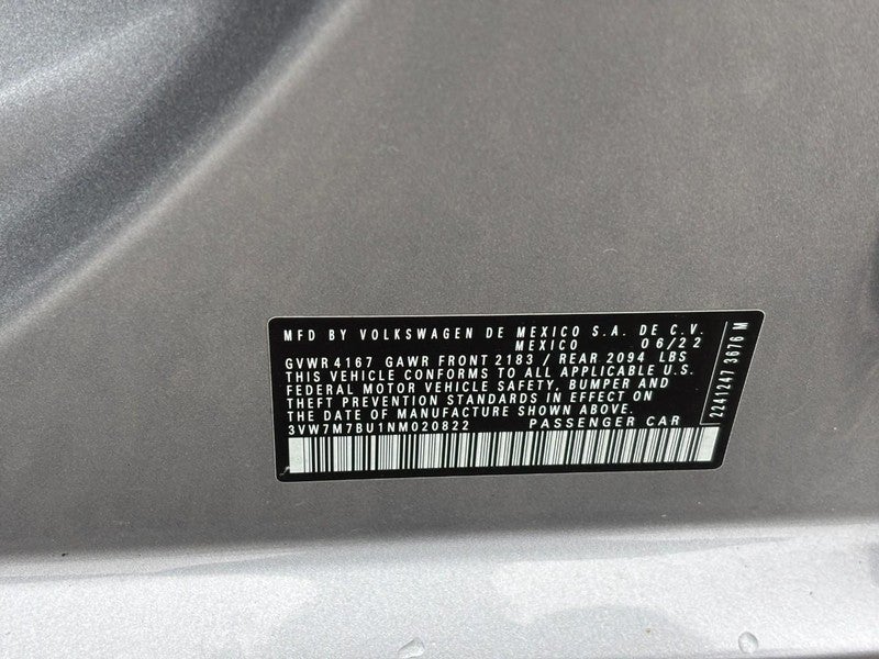 2022 Volkswagen Jetta SE Auto