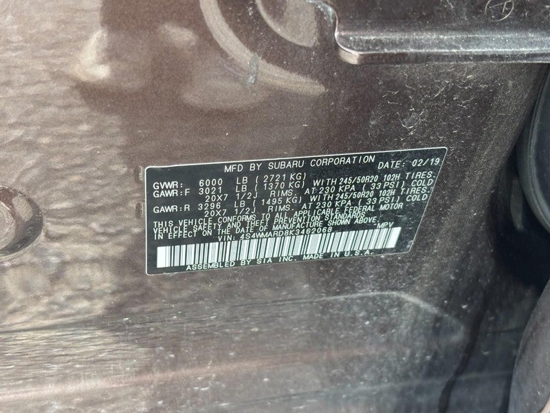 2019 Subaru Ascent 2.4T Touring 7-Passenger