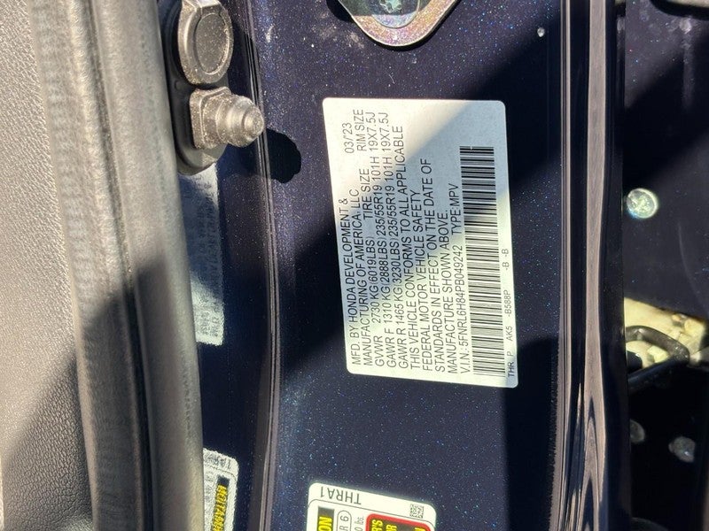 2023 Honda Odyssey Touring Auto