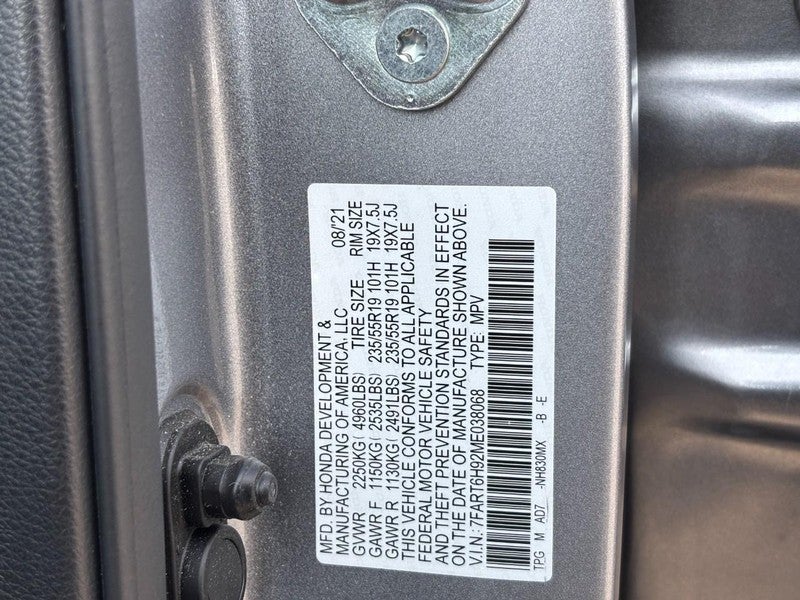 2021 Honda CR-V Hybrid Touring AWD