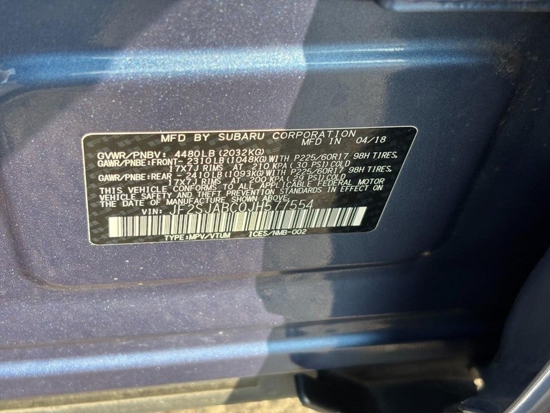 2018 Subaru Forester 2.5i CVT